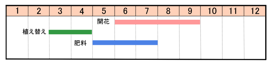 栽培カレンダー