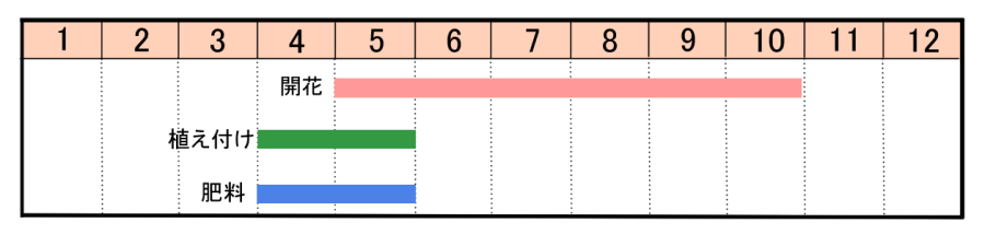 栽培カレンダー